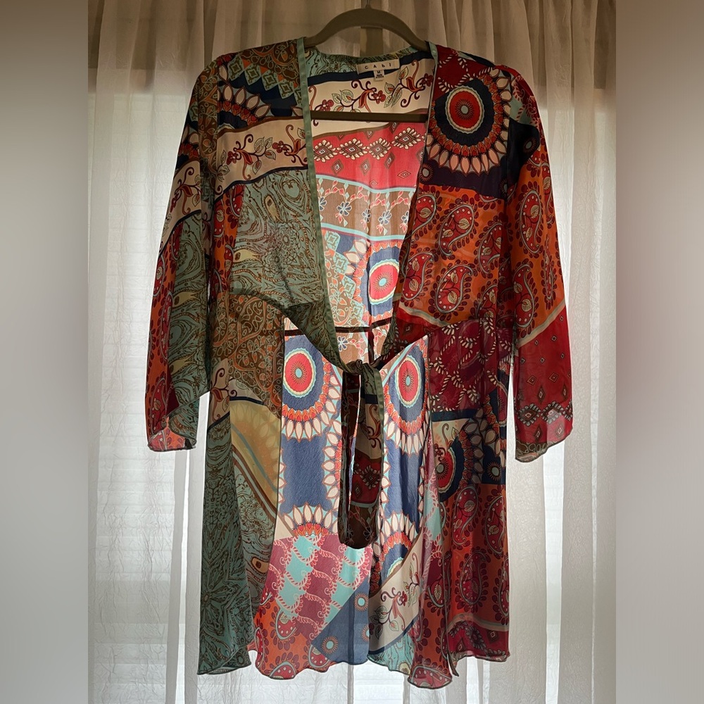 CAbi silk top